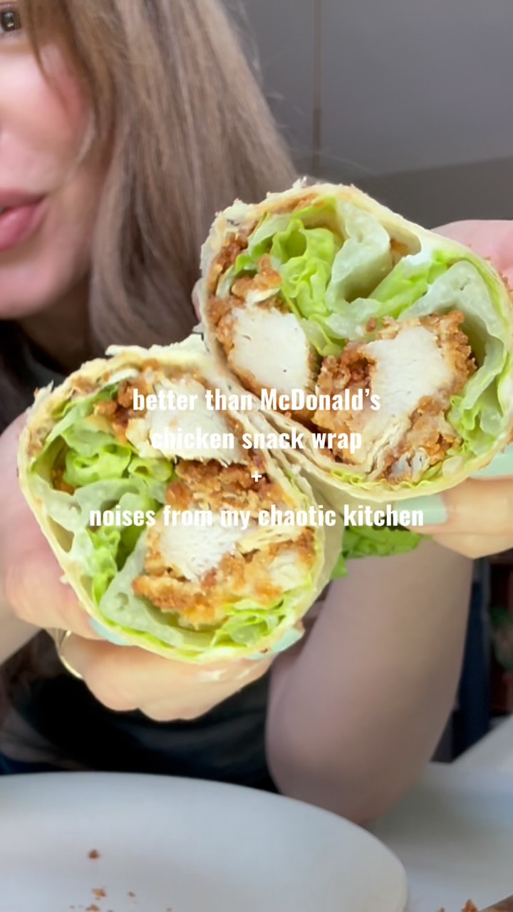 Instagram post by @bitesofjupiter for Real Good Foods. Caption reads: The snack wrap of all snack wraps 🌯

What you....