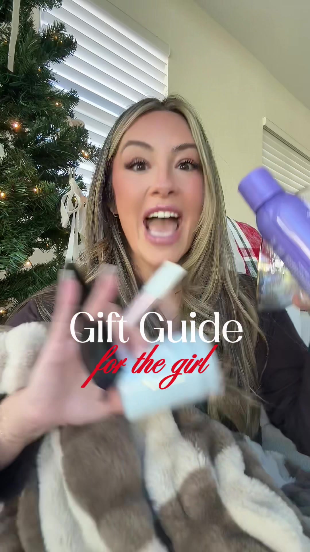 TikTok post by @itsmekelsc for MAELYSCOSMETICS. Caption reads: #AD My ultimate holiday gift guide for the....