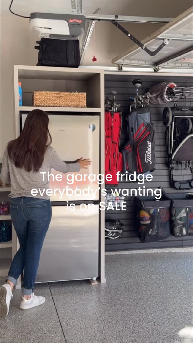 Instagram post by @thelivedinlook for Midea. Caption reads: This fridge literally transforms — all fridge, all....