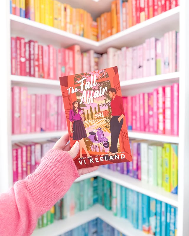 Instagram post by @thebeautyandthebookish for Bloom Books. Caption reads: ✨The Fall Affair✨ Thank you @read_bloom &....