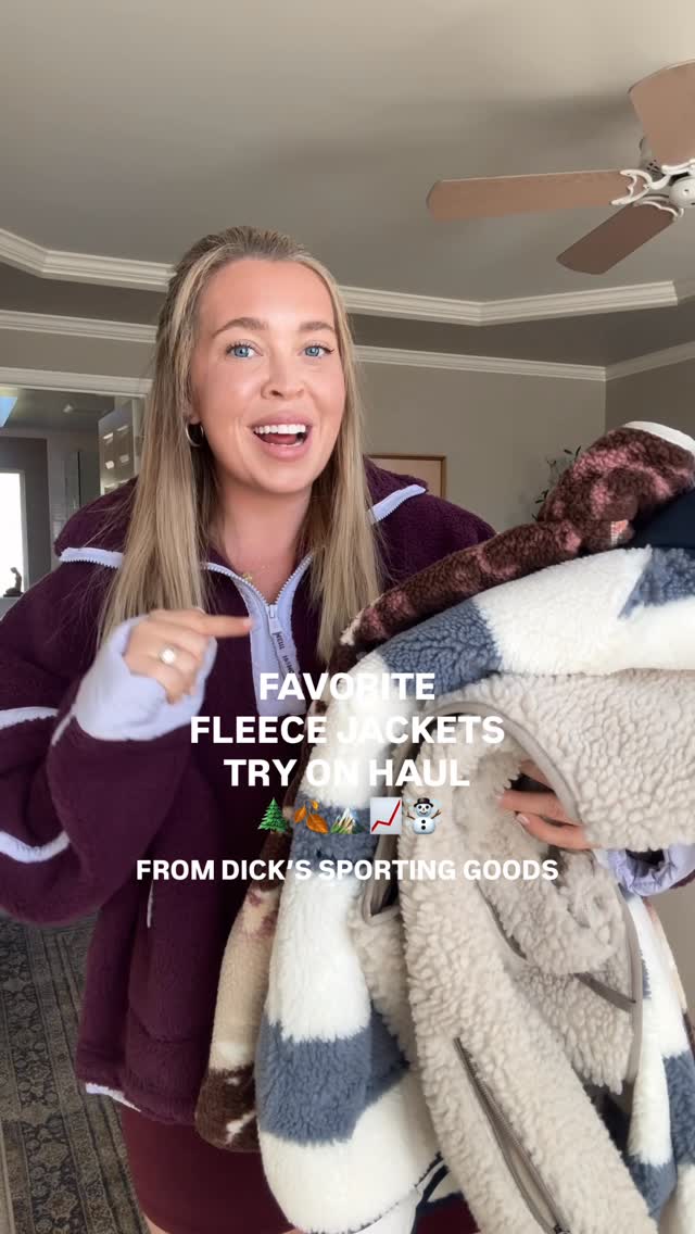 Instagram post by @shelbysaywhatblog for DICK'S Sporting Goods. Caption reads: Keeping warm this fall with @dickssportinggoods....