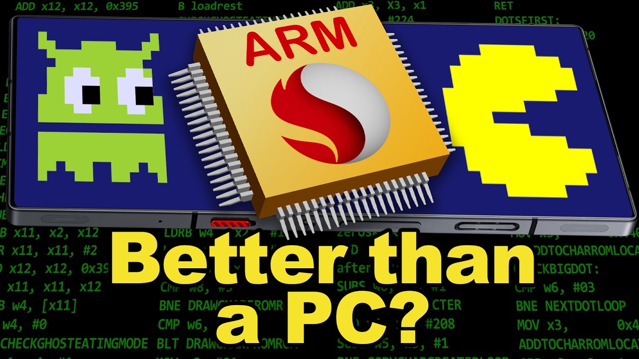 YouTube post by @InkboxSoftware for Qualcomm. Caption reads: The Phone with the World's Most Powerful ARM Chip.