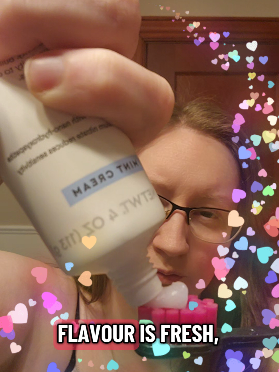 TikTok post by @alwaysashleyart for Boka. Caption reads: [...] #OralCareRoutine #MintyFresh @Boka Oral Care.