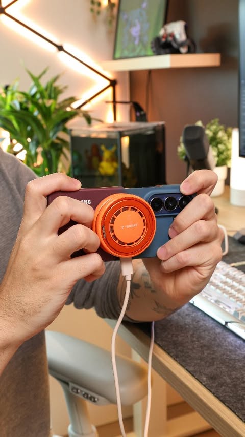 Instagram post by @bamtechzone for TORRAS. Caption reads: [...] Not with this one. ❄️🔋 Testing the Torras....