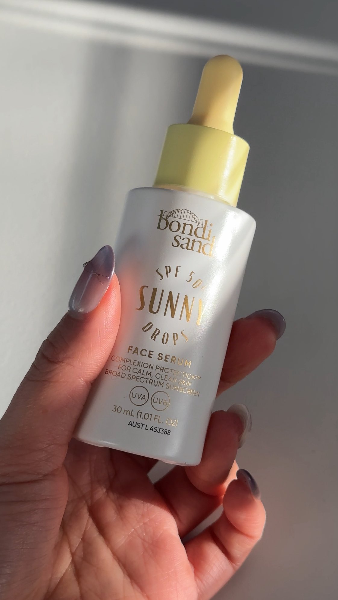 Instagram post by @heyitsanntran for Bondisands. Caption reads: Cause what’s the point of doing a whole skincare....