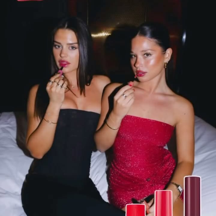 Instagram post by @mollyjcook for Chemist Warehouse. Caption reads: One swipe of Thrillseeker Lip Latex for....