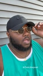 Instagram post by @7am.thecomedian for Greenlight. Caption reads: “Zelle him the money” smh #storytime #fatherhood....