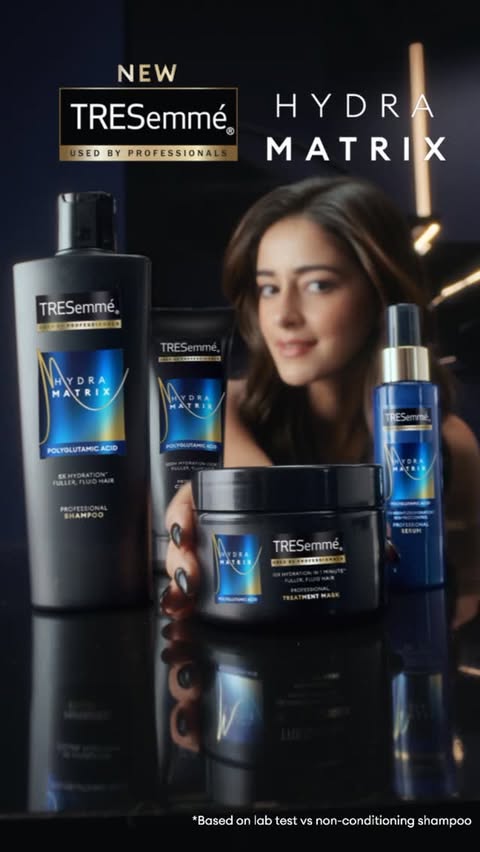 Instagram post by @loicindia for TRESemmé. Caption reads: We’re ending the era of mid hair hydration....
