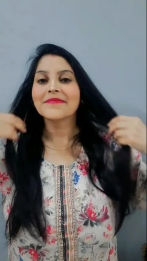 Instagram post by @prachigupta6581 for Indulekha. Caption reads: #AD Good hair days start with good ingredients....