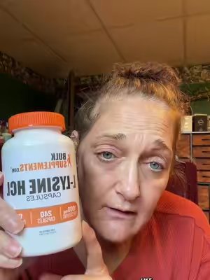 TikTok post by @skincaremomma03 for Bulk Supplements. Caption reads: [...] amino acid routine, simplified. 💪✨....