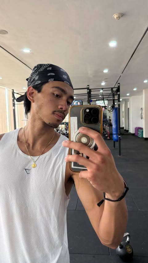 Instagram post by @iipaoloii for Gymshark. Caption reads: New collection coming very soon... 👀 @gymshark....