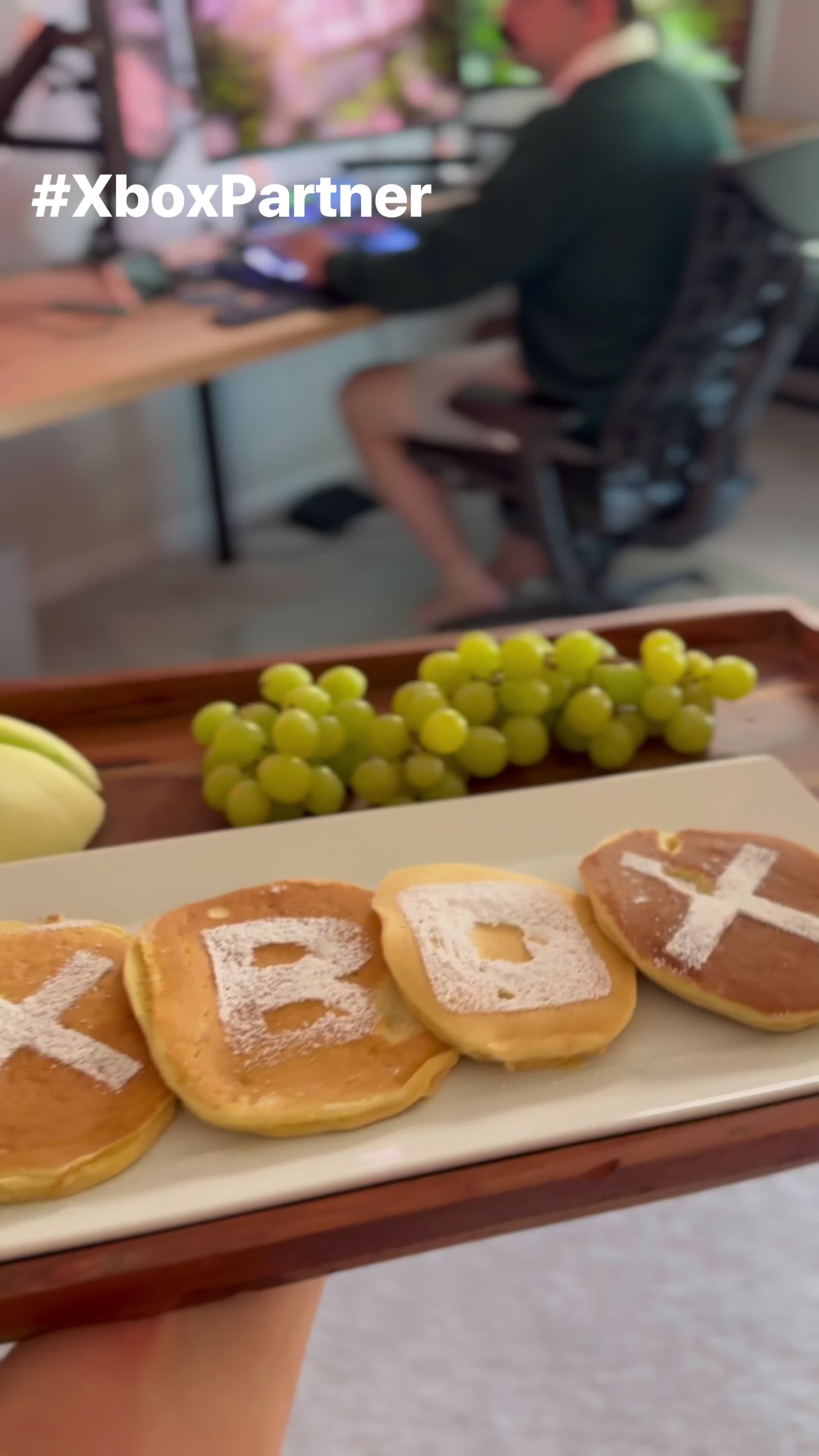 TikTok post by @dannyandaly for Xbox. Caption reads: Watch the @Xbox Games Showcase live on TikTok this....