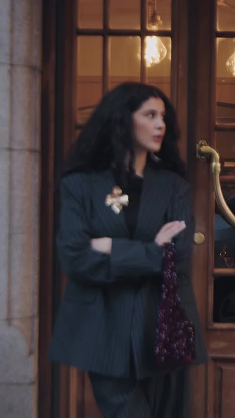 Instagram post by @yasminesanmiguel for Lindex. Caption reads: annonse ✨ @lindexofficial brings the sparkle ✨ I....