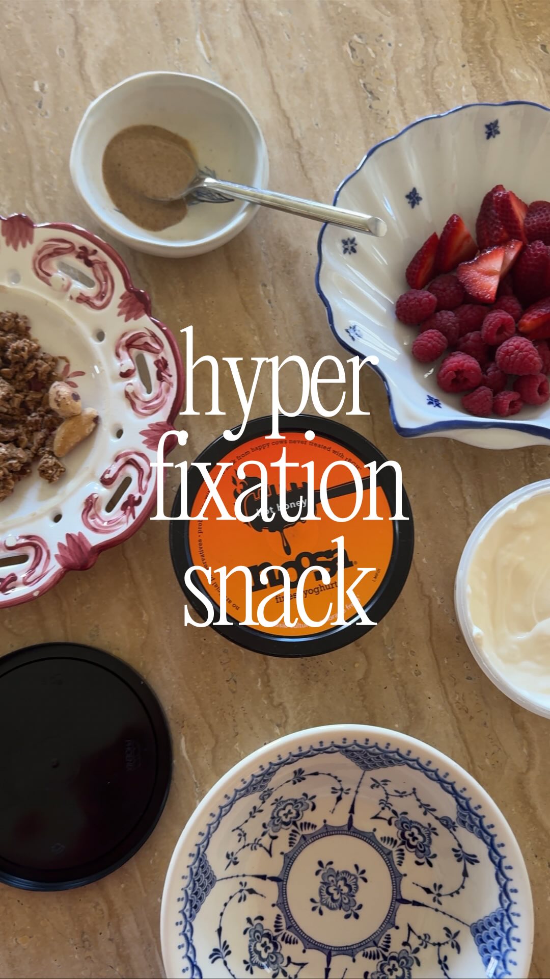 Instagram post by @_tianagidley for Noosa Yoghurt. Caption reads: My latest hyperfixation snack for postpartum days:....