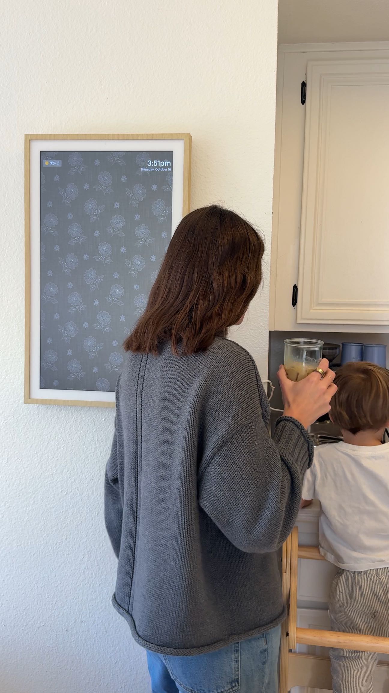 Instagram post by @emwestby for Hearth Display. Caption reads: [...] up our holiday schedule on our....