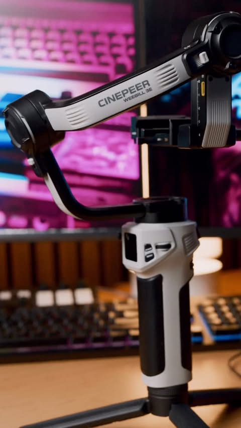 Instagram post by @mr.niceguy__1 for Zhiyun. Caption reads: [...] shot starts with stable hands. The....