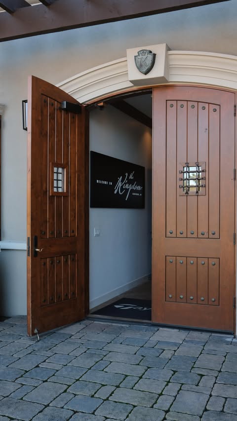 Instagram post by @bossybrittany for TaylorMade Golf. Caption reads: [...] the Kingdom to a course near you,....