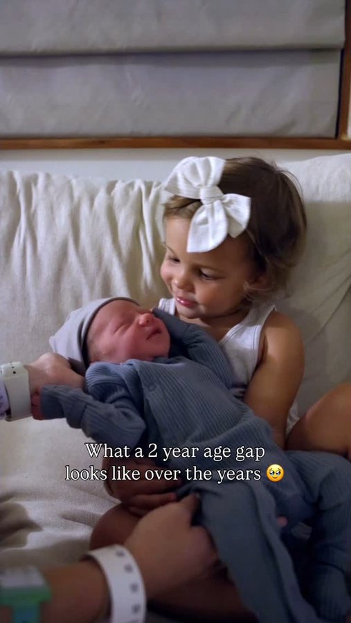 Instagram post by @madtayobray for VTech Toys USA. Caption reads: The two-year age gap was hard at first, but now it....