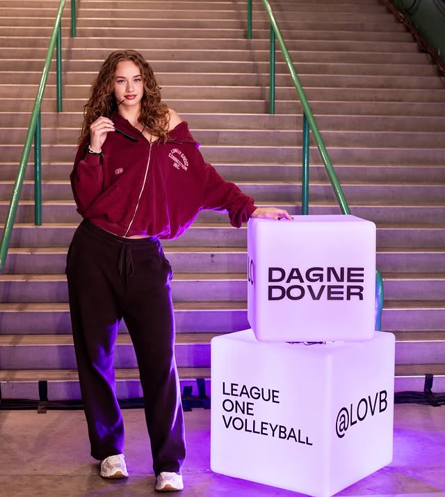 Instagram post by @baileyimiller for Dagne Dover. Caption reads: [...] CHAMPIONSHIP MATCH ‼️ Presented by....