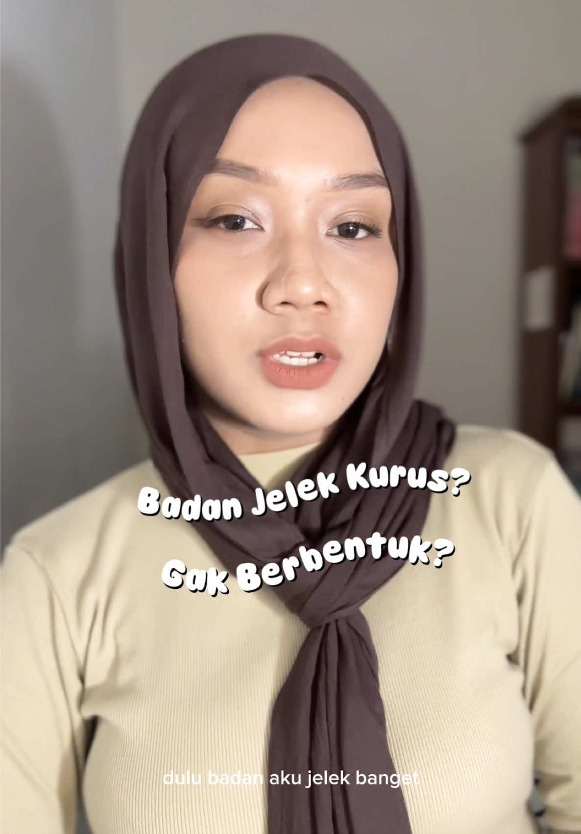 TikTok post by @istisukayupi for Wookey Weight. Caption reads: bukan cuma makan banyak, tapi bikin badan jadi....