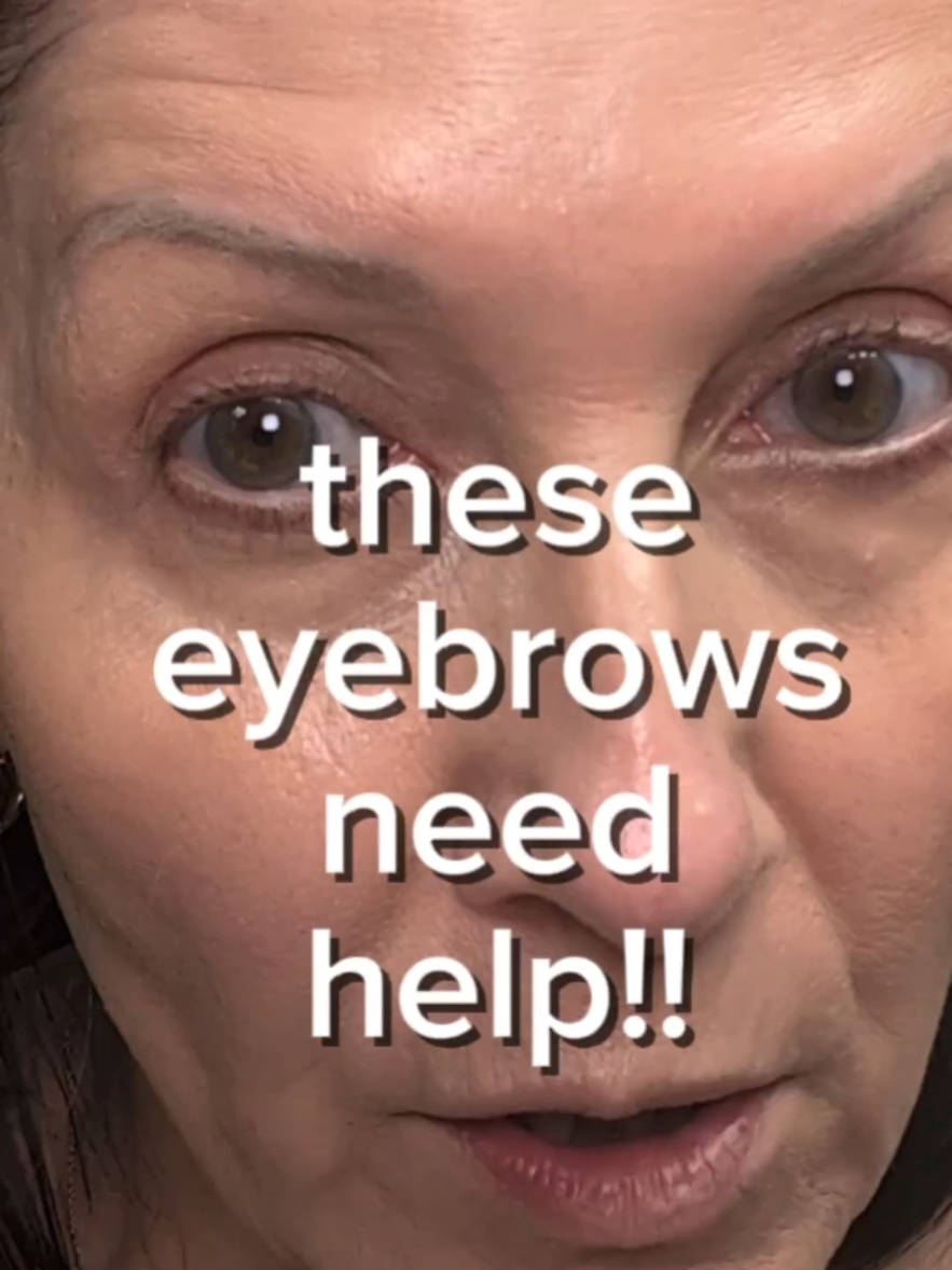TikTok post by @dawnapetrosky5 for iMethodBeauty. Caption reads: my neverending saga of my eyebrows!! thank....