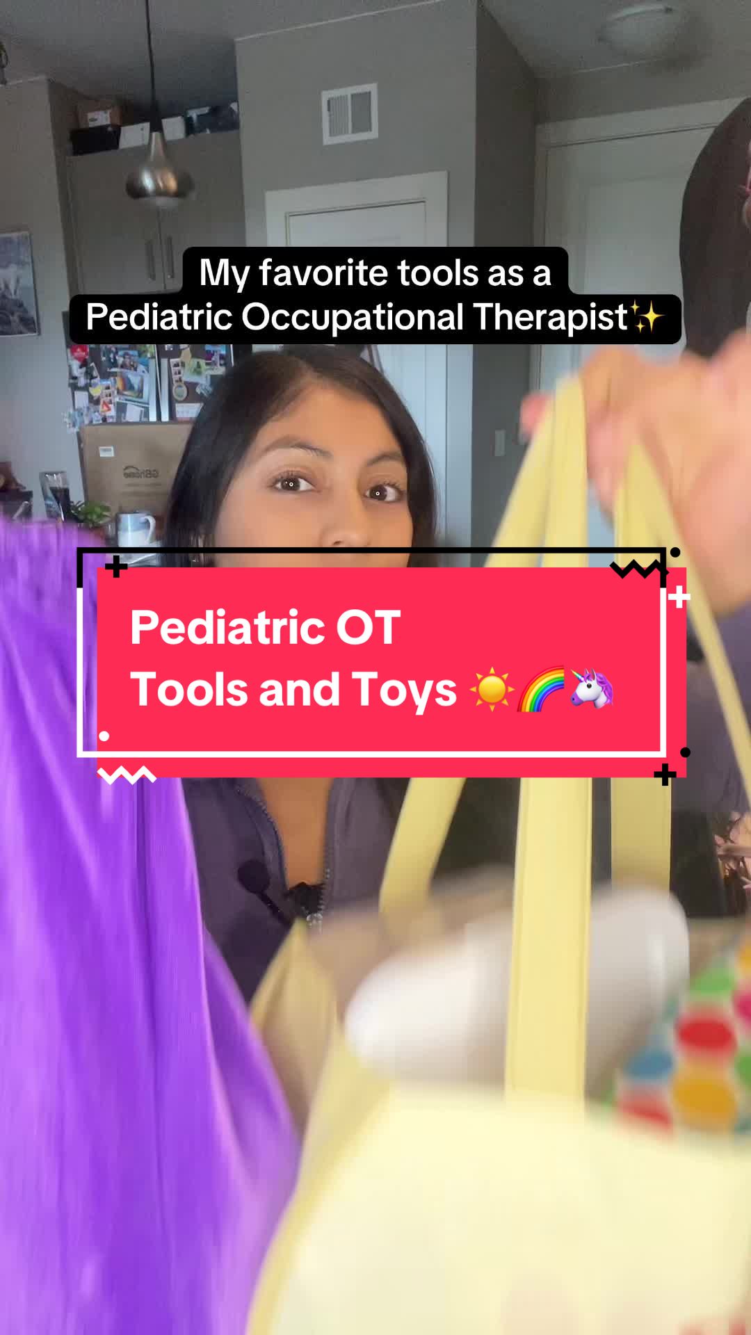 TikTok post by @the.otlatina for Special Supplies. Caption reads: [...] OT bag? Make sure to check out @Special....