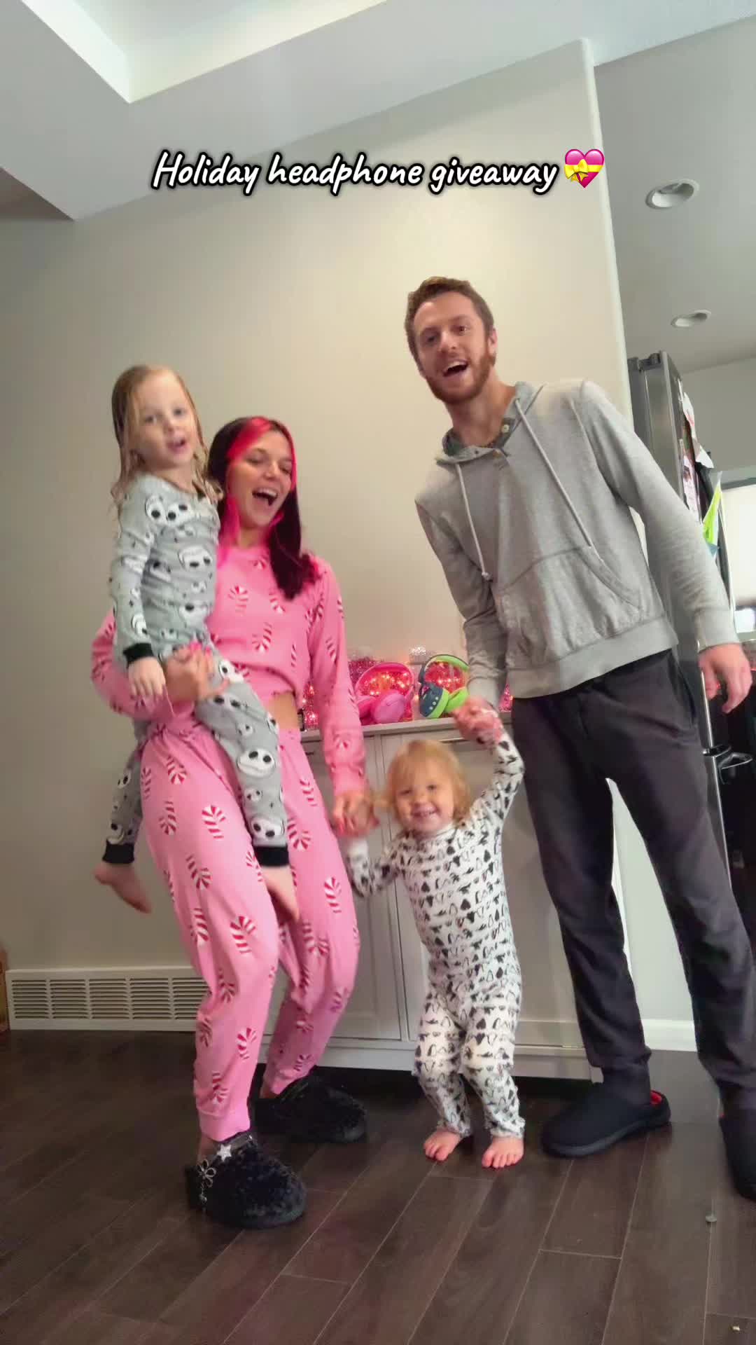 TikTok post by @sierraxeastonxkids for iClever. Caption reads: [...] & Christmas is crazy ✨ the besties....