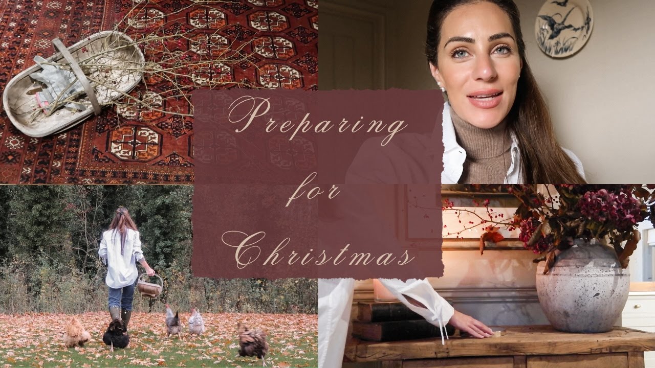 YouTube post by @lydiamillen for beaufortandblake. Caption reads: PREPARING FOR CHRISTMAS | organisation, & life in....