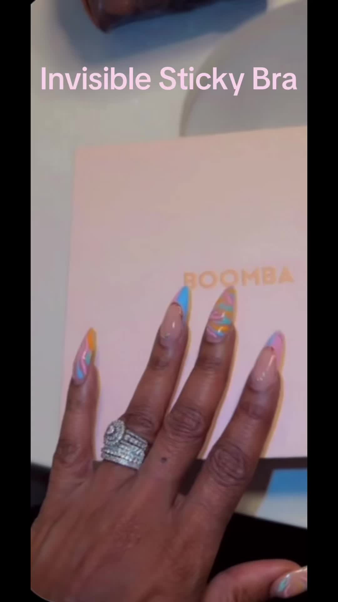 TikTok post by @quandy_p for Boomba. Caption reads: [...] it givesssssss I love ❤️....