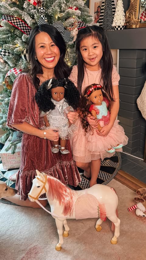 Instagram post by @tiffanyish for Our Generation Dolls. Caption reads: #ad The toys that are on every kids’ wishlist!....