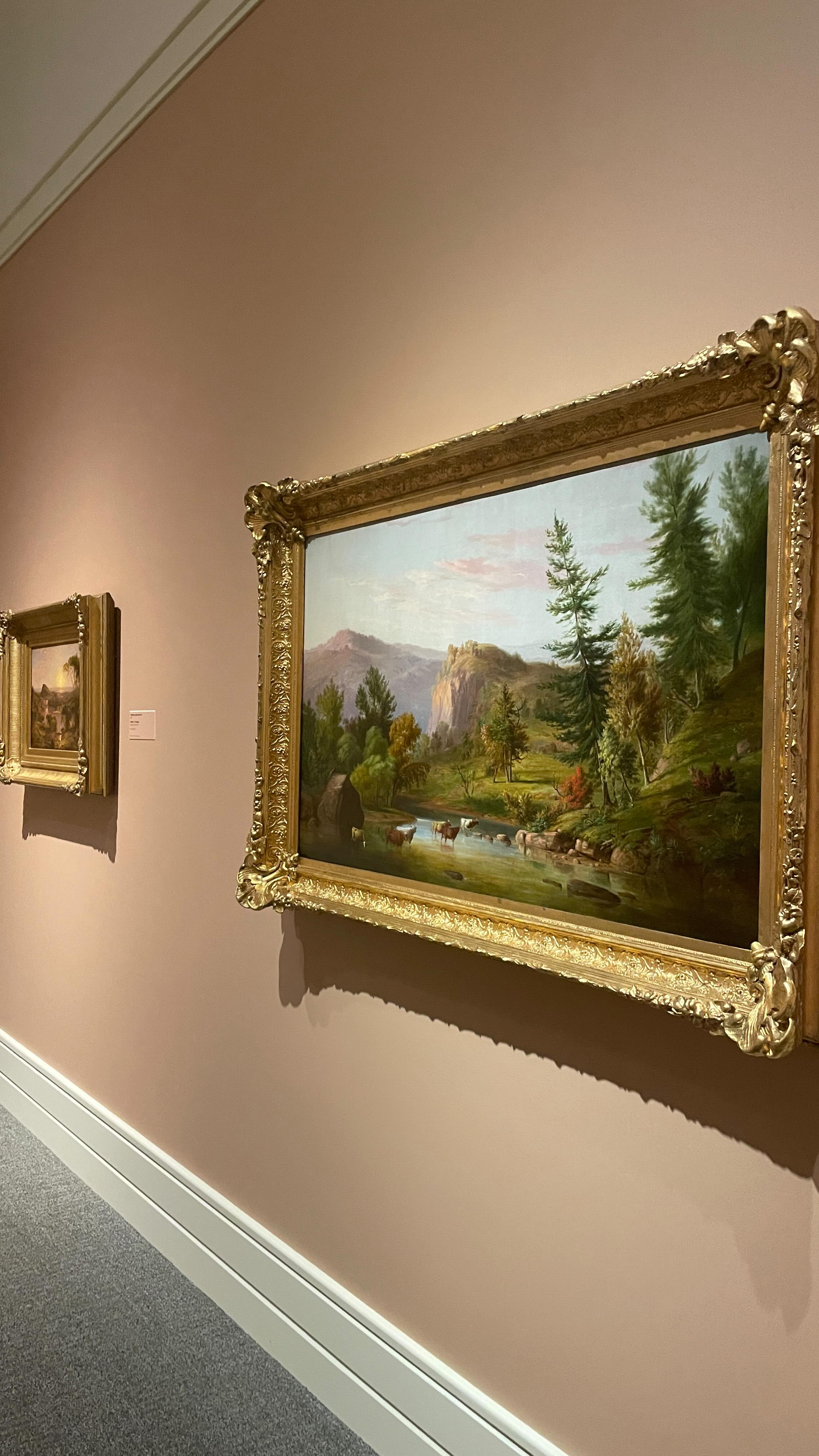 Instagram post by @arabella.overton for Java House. Caption reads: Day in the life working at an art museum 🖼️🪴....