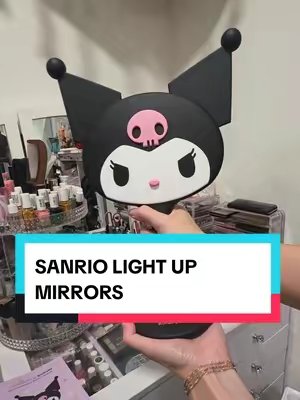 TikTok post by @_suhbreenaa for MINISO United States. Caption reads: [...] my DREAM Kuromi mirror at Miniso @MINISO....