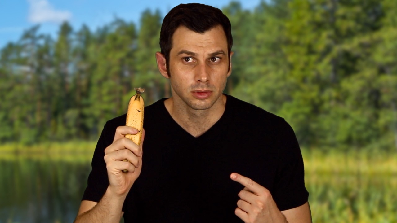 YouTube post by @ZachStarHimself for Babbel. Caption reads: The day language was invented.