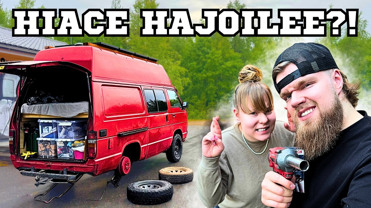 YouTube post by @rebelwerks for carVertical. Caption reads: SELVITÄÄNKÖ RETKI-HIACELLA KOLMEN MAAN HALKI....
