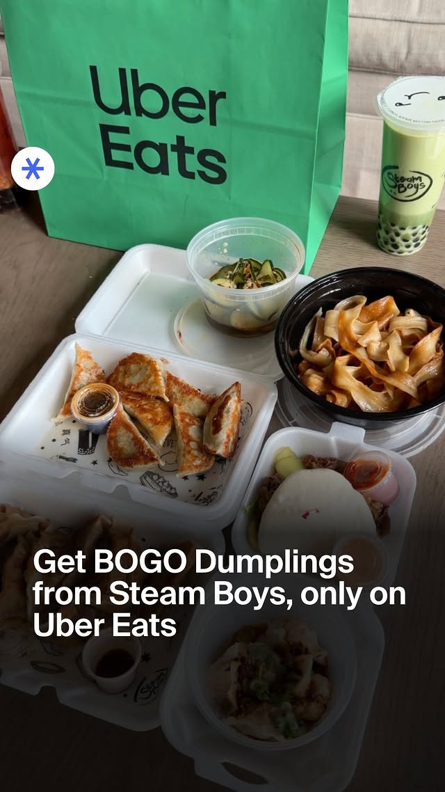 Instagram post by @nashvillehiddengems for Uber Eats. Caption reads: Did you know that right now on @ubereats you can....