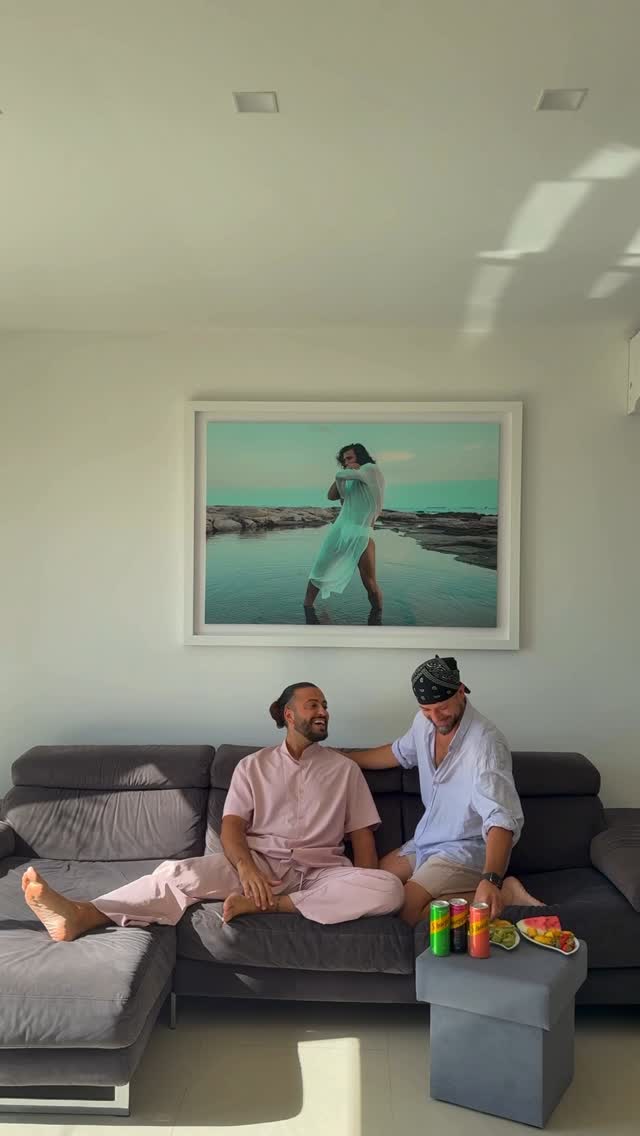 Instagram post by @michelenocca for Schweppes. Caption reads: Just us, the calm, sweet fruit, and a chilled....