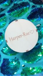 Instagram post by @harperandevelyn_x for The Music Box Store. Caption reads: [...] sent a handmade music box from....