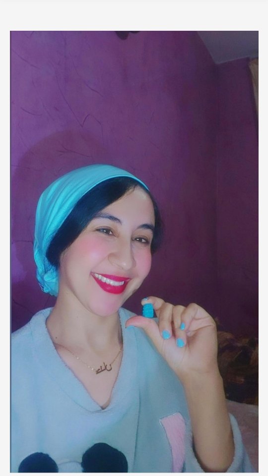 Instagram post by @hanane_touaf for SugarbearPRO. Caption reads: Ad 😍🥰 @sugarbearpro 🧸💙 hair vitamins finally....