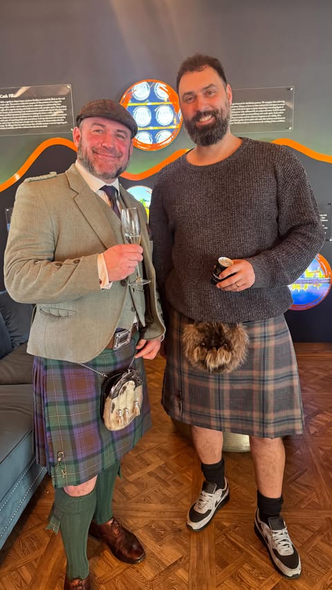 Instagram post by @jakosty_scotland for Unlimited Scotland. Caption reads: Always a Raer day with @raerwhisky and....