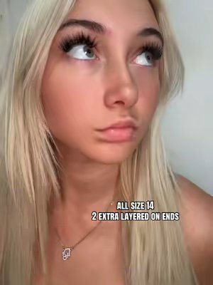 TikTok post by @itssocomplikatied for COFIER Lashes. Caption reads: Style FLORA 14MM @Cofier Lashes #lashes....