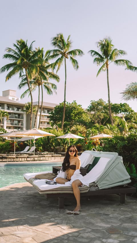 Instagram post by @cherrielynn for Fairmont Hotels & Resorts. Caption reads: This is the NUMBER ONE travel tip I wish I knew....
