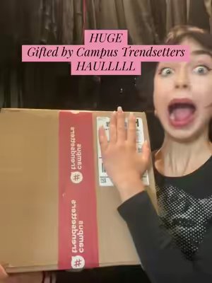 TikTok post by @ella.holzhei for Her Campus. Caption reads: [...] Thank you to @Campus Trendsetters and....