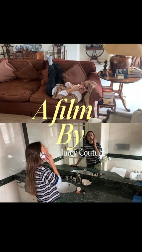 Instagram post by @guiomar.machaz for Juicy Couture. Caption reads: [...] our favorite perfume, Just Moi by Juicy....