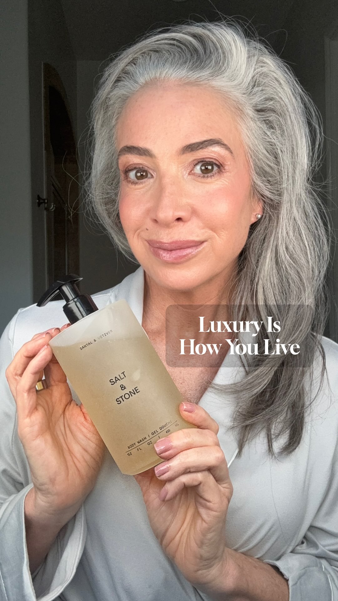 Instagram post by @silverliberation for SALT & STONE. Caption reads: I’ve said this before but I really believe luxury....