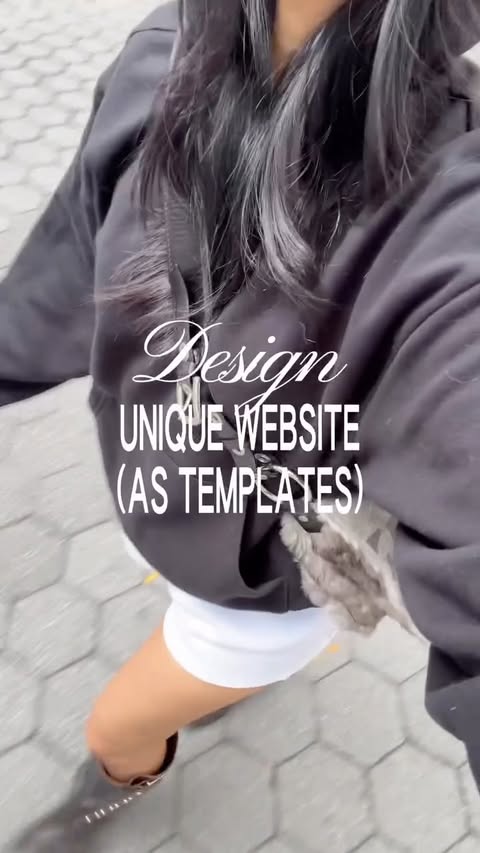 Instagram post by @designbarbiana for Wix Studio. Caption reads: #1 Alter Ego — welcome to my new web design series....