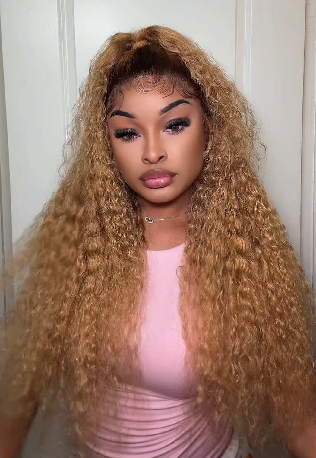 TikTok post by @misskvycee for Tunefulhair. Caption reads: [...] Color wig only $219 , Wig no :7749....