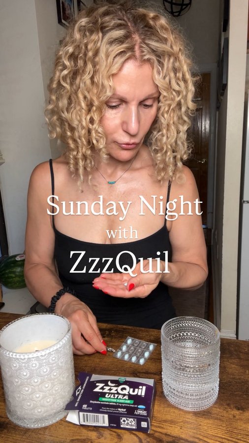 Instagram post by @lisatandthecity for ZzzQuil. Caption reads: I’ve trusted @zzzquil for years—so when I heard....