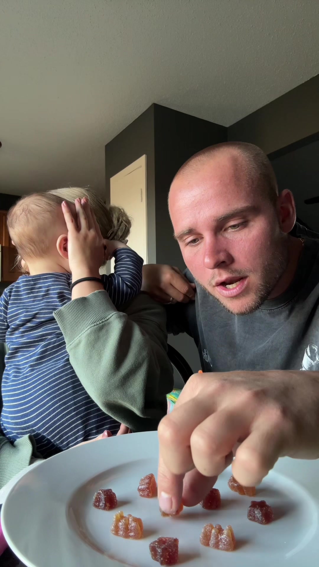 TikTok post by @miahlashure21 for BEHAVE. Caption reads: Poisonous Candy Game with candy that’s not....