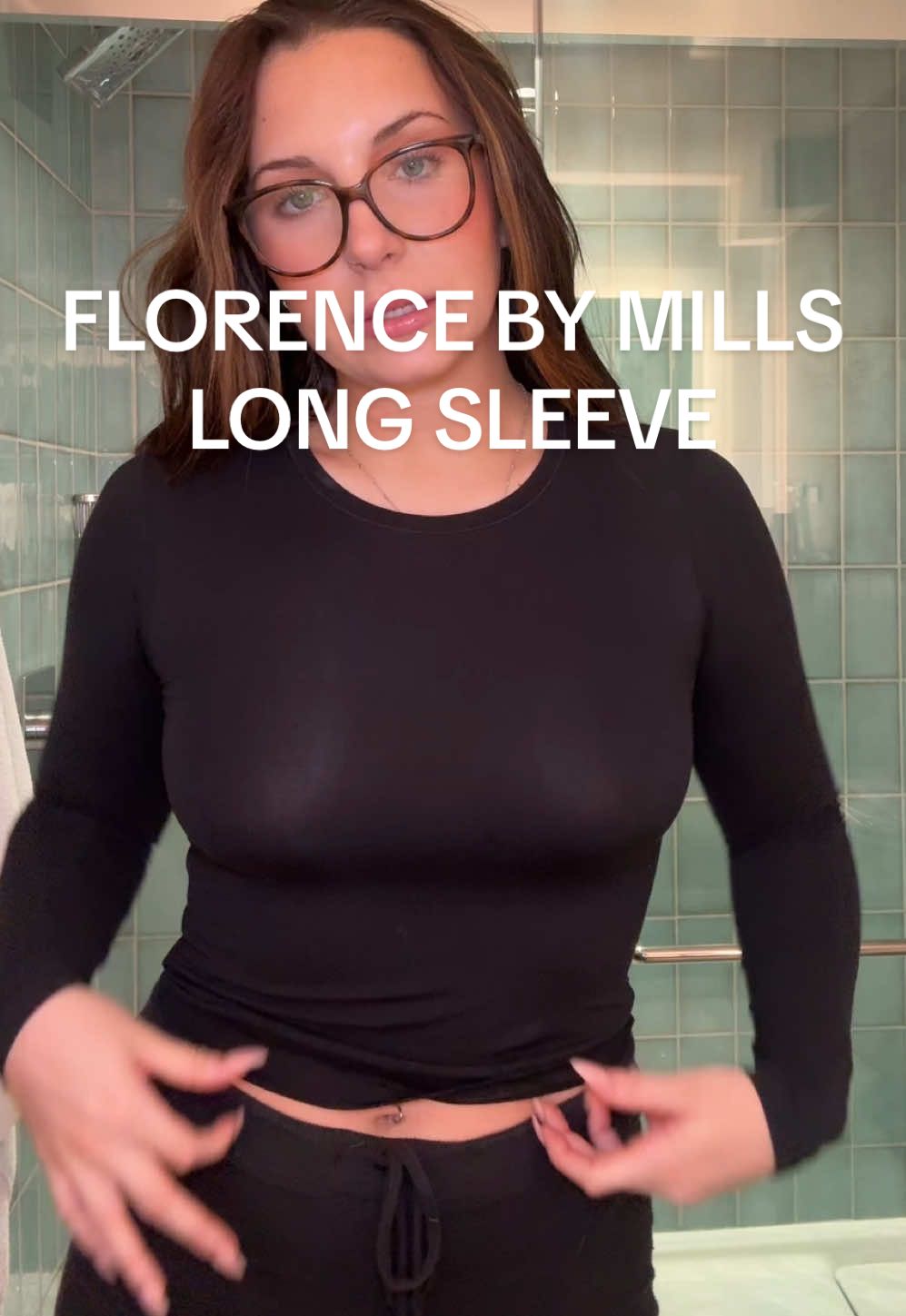TikTok post by @lexirosenstein for Florence By Mills Fashion. Caption reads: [...] a medium. This is unreal @Florence By Mills....