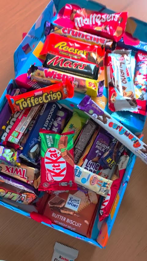 Instagram post by @pink_rose_home for Wowcher. Caption reads: [...] life this incredible box of treats from....